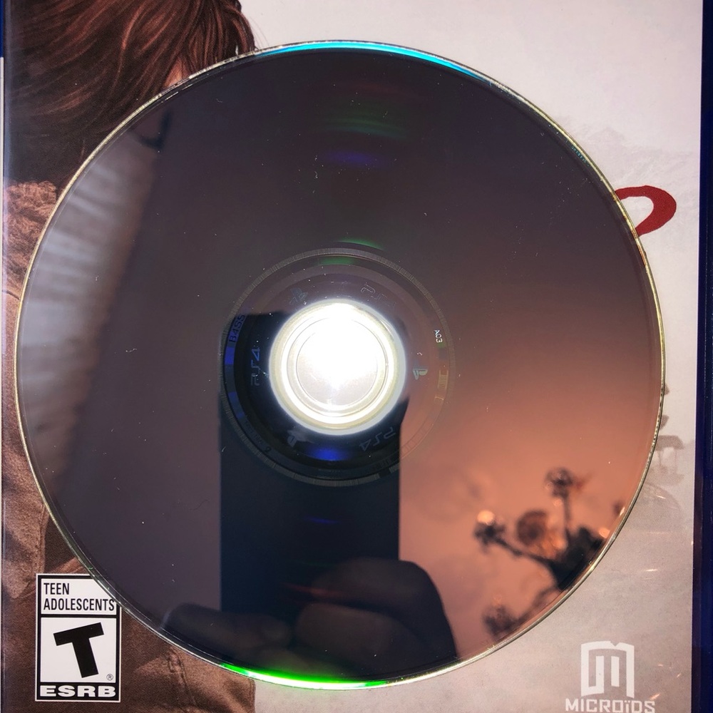 PlayStation Game Disc - Reflective Silver